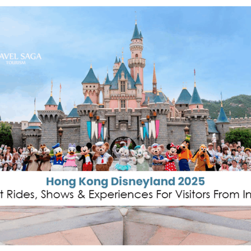 Hong Kong Disneyland rides | Hong Kong Disneyland shows & experiences Blog Banner by Travel Saga Tourism