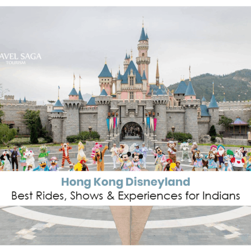 Hong Kong Disneyland rides Blog Banner by Travel Saga Tourism