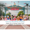Hong Kong visa from Dubai | Hong Kong visa for UAE residents Blog Banner by Travel Saga Tourism