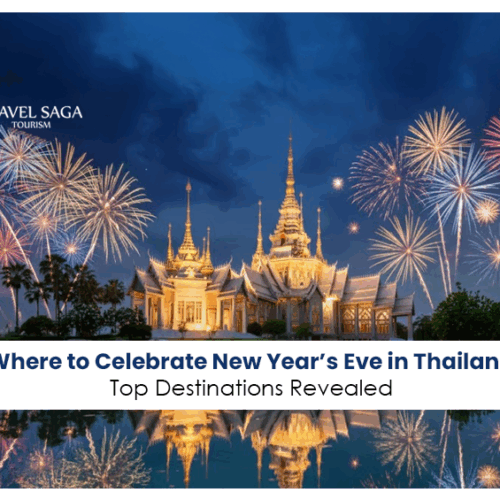 New Year’s Eve in Thailand | Celebrate New Year in Thailand Blog Banner by Travel Saga Tourism