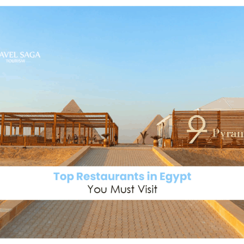Best Restaurants in Egypt Blog Banner by Travel Saga Tourism