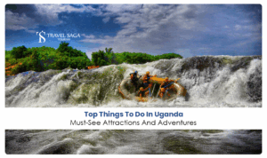Things to do in Uganda | Uganda attractions Blog Banner By Travel Saga Tourism