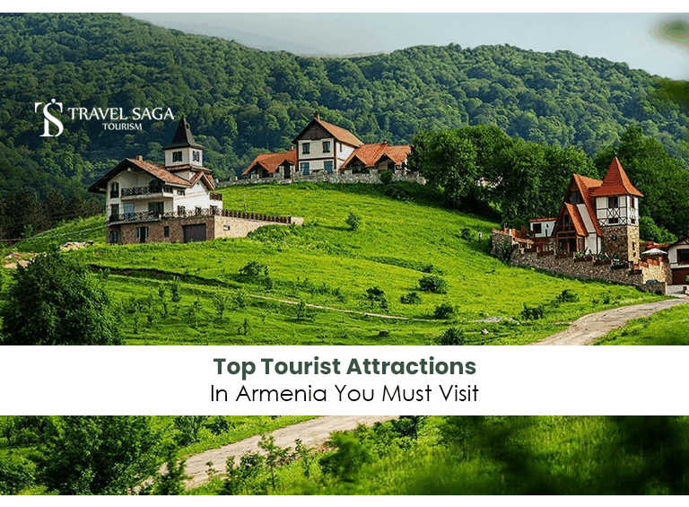 Tourist Attractions in Armenia | Armenia travel destinations Blog Banner by Travel Saga Tourism
