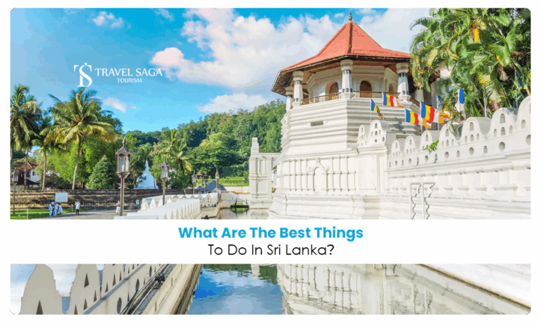 Things to Do in Sri Lanka | Top Attractions in Sri Lanka Blog Banner by Travel Saga Tourism