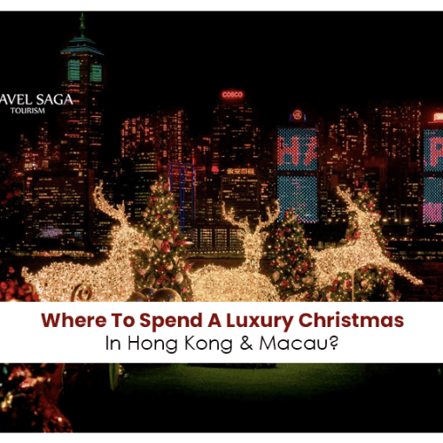 Luxury Christmas in Hong Kong | Luxury Christmas in Macau Blog Banner by Travel Saga Tourism