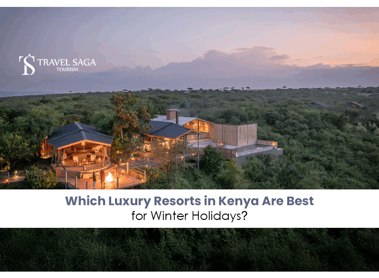 Luxury resorts in Kenya | Kenya winter holiday resorts Blog Banner by Travel Saga Tourism