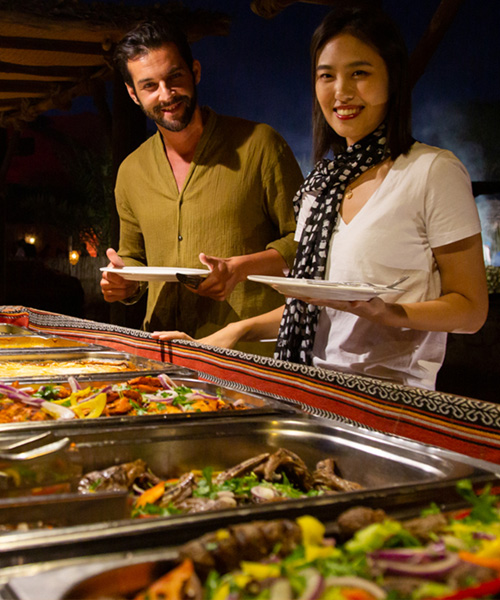 Dinner with Overnight Desert Safari