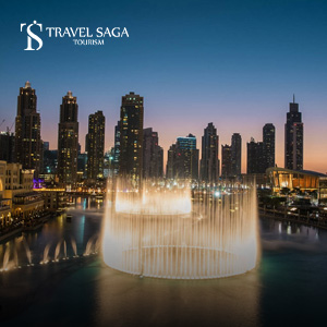 Dubai fountain show With Dubai City Sightseeing