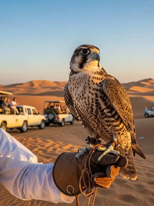 Royal Falcon Heritage Desert Safari in Dubai