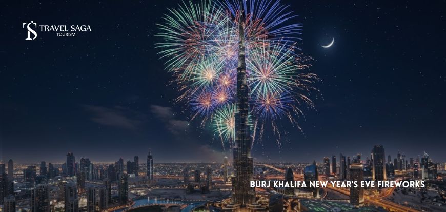 Burj Khalifa New Year's Eve Fireworks