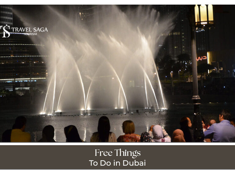 Things to do in Dubai | Places to Visit in Dubai Blog Banner by Travel Saga Tourism