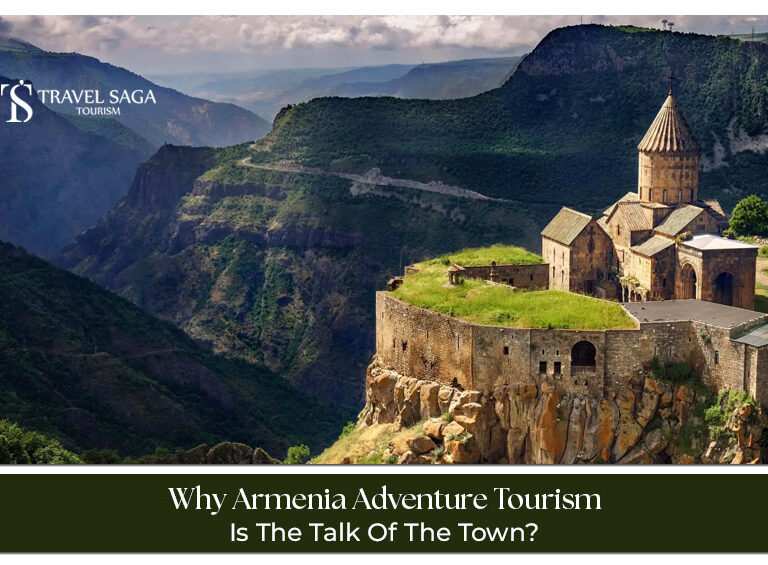 Armenia adventure tourism | Adventure travel in Armenia Blog Banner by Travel Saga Tourism