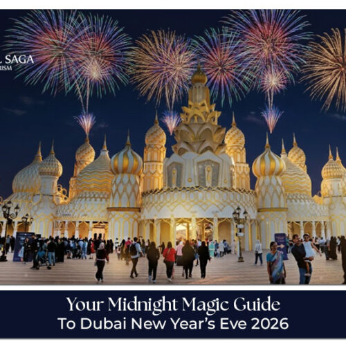 Dubai New Years Eve Blog Banner by Travel Saga Tourism