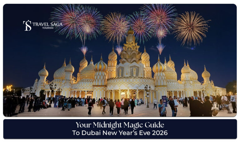 Dubai New Years Eve Blog Banner by Travel Saga Tourism