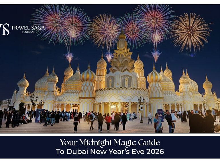 Dubai New Years Eve Blog Banner by Travel Saga Tourism