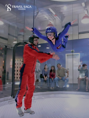 ifly dubai indoor skydiving with dubai holiday packages