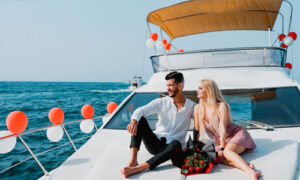 Anniversary Celebration with Yacht Rental Dubai