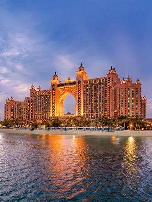 Atlantis The Palm with Yacht Rental Dubai