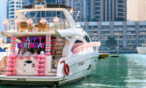 Birthday Celebrations with Yacht Rental Dubai