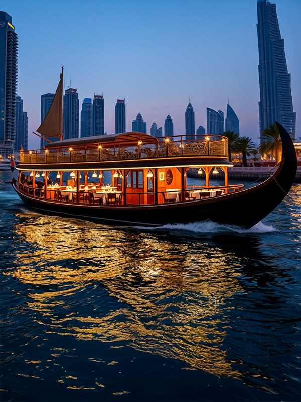 dhow cruise in dubai