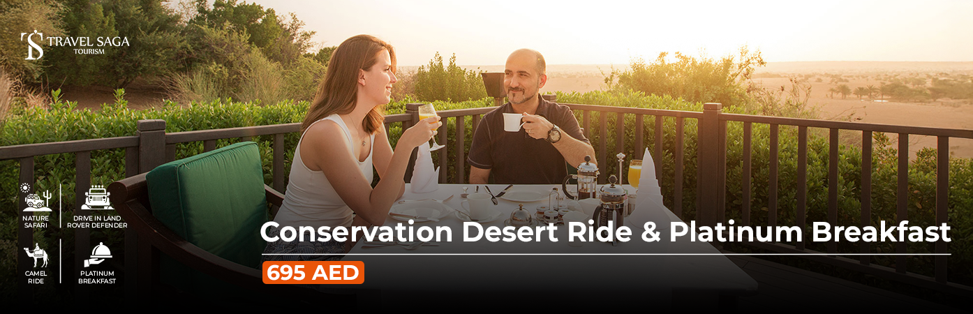 Book Conservation Desert Ride & Platinum Breakfast desert view