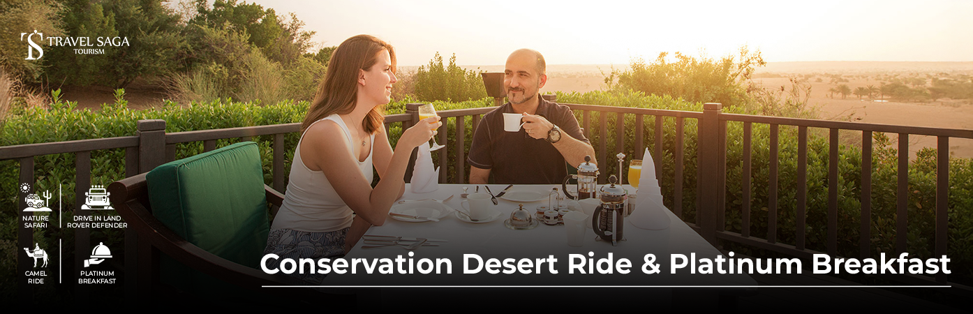 Book Conservation Desert Ride & Platinum Breakfast desert view