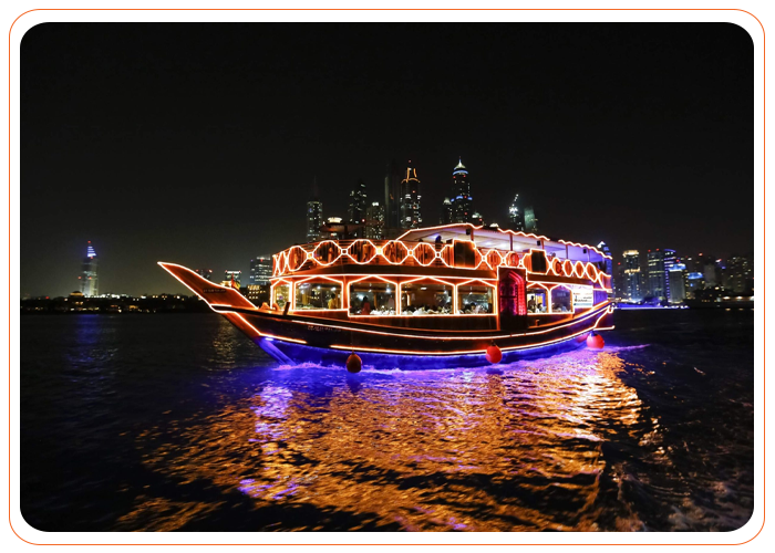 dhow cruise peak time