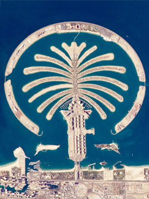 Palm Jumeirah with Yacht Rental Dubai