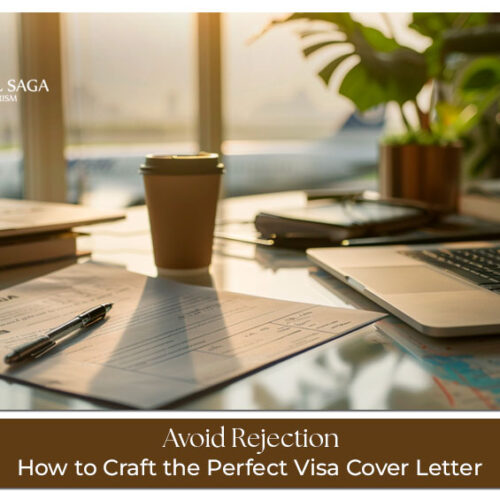 Visa cover letter Blog Banner by Travel Saga Tourism