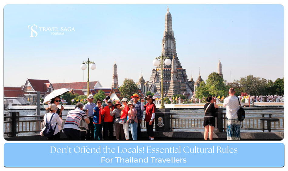 Thailand cultural rules Blog Banner by Travel Saga Tourism
