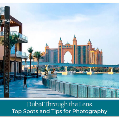 Photography hotspots in Dubai Blog Banner by Travel Saga Tourism