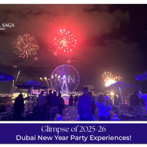 New Year party experiences Blog Banner by Travel Saga Tourism