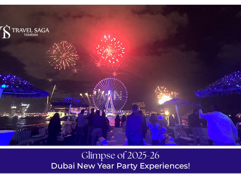 New Year party experiences Blog Banner by Travel Saga Tourism