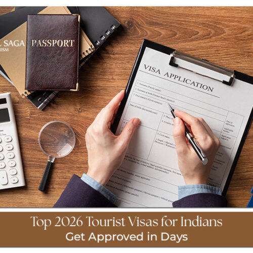 Tourist Visa for Indians Blog Banner by Travel Saga Tourism