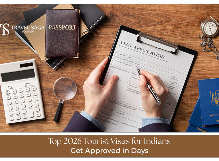 Tourist Visa for Indians Blog Banner by Travel Saga Tourism