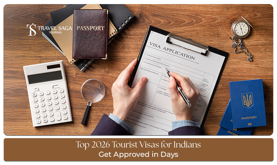 Tourist Visa for Indians Blog Banner by Travel Saga Tourism