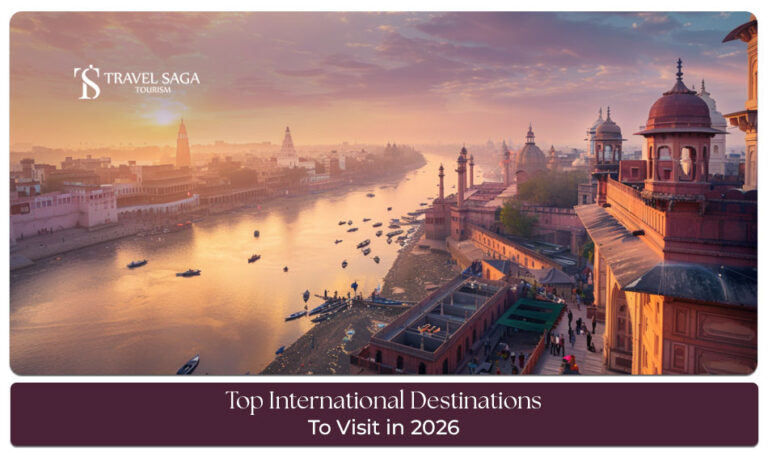 top international destinations to visit in 2026 Blog Banner by Travel Saga Tourism