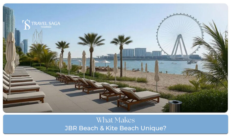 JBR Beach Dubai Blog Banner By Travel Saga Tourism