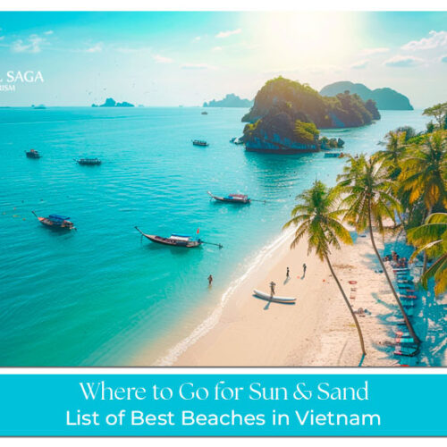 Best beaches in Vietnam Blog Banner by Travel Saga Tourism
