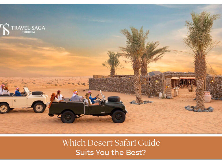 desert safari guide Blog Banner by Travel Saga Tourism
