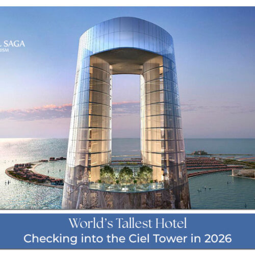 Ciel Tower Dubai Blog Banner by Travel Saga Tourism