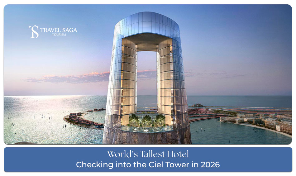 Ciel Tower Dubai Blog Banner by Travel Saga Tourism
