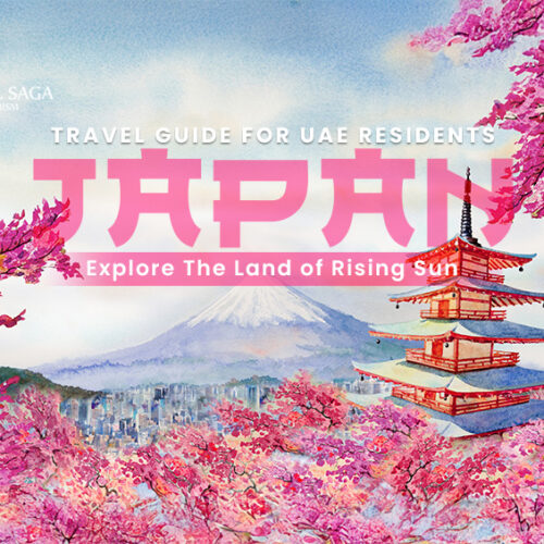 Japan Visa for UAE Residents Blog Banner by Travel Saga Tourism