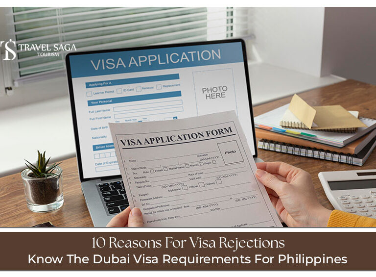 Dubai visa requirements for Philippines Blog Banner by Travel Saga Tourism