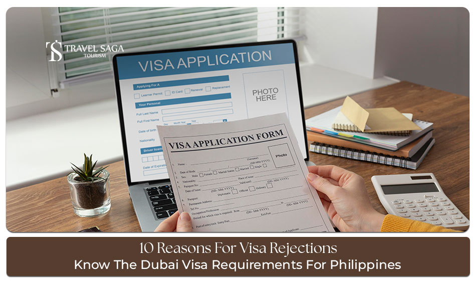 Dubai visa requirements for Philippines Blog Banner by Travel Saga Tourism