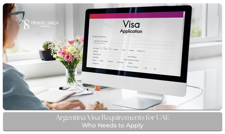 Argentina visa requirements for UAE Blog Banner By Travel Saga Tourism