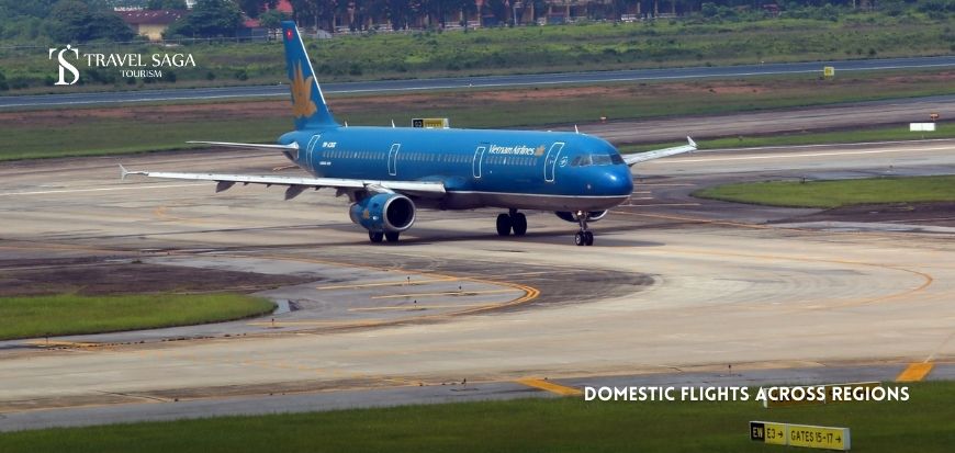 Domestic Flights Across Regions 