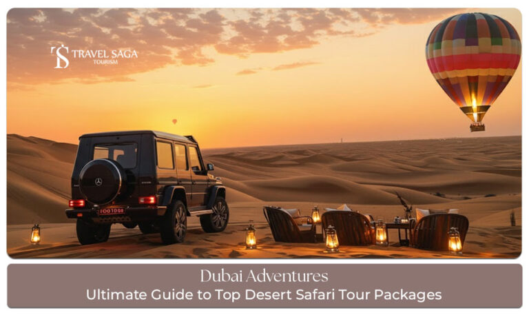 Top Desert Safari Tour Packages Blog Banner by Travel Saga Tourism