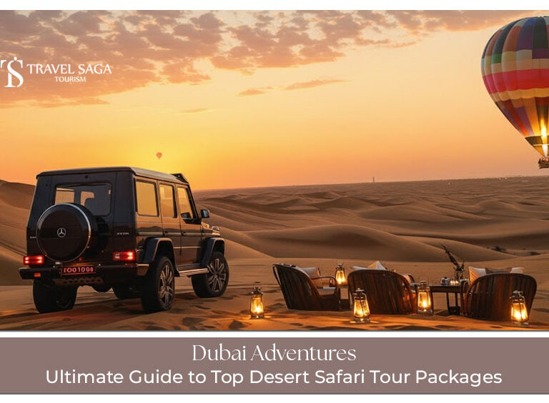Top Desert Safari Tour Packages Blog Banner by Travel Saga Tourism