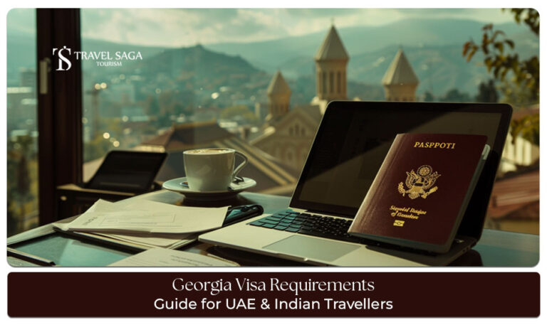 Georgia visa requirements blog banner by Travel Saga Tourism